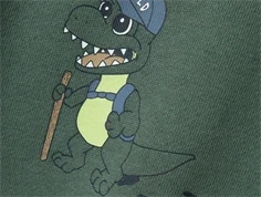 Name It dark forest wild krokodille sweatshirt